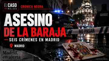Portada Crónica Negra de El Caso Málaga sobre el Asesino de la Baraja, Alfredo Galán, en Madrid