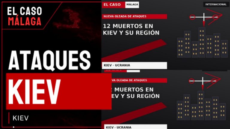 Portada de El Caso Málaga: ATAQUES EN — KIEV — Ucrania