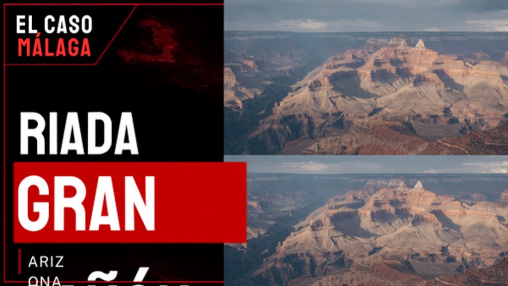 Portada de El Caso Málaga: RIADA MORTAL — GRAN CAÑÓN — Arizona