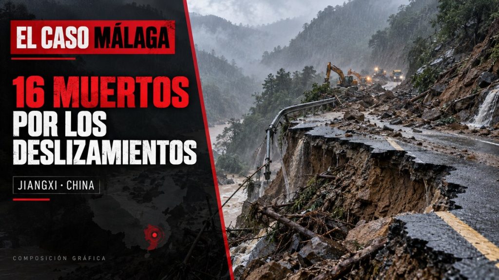 Portada EL CASO MÁLAGA: deslizamientos en Jiangxi, China