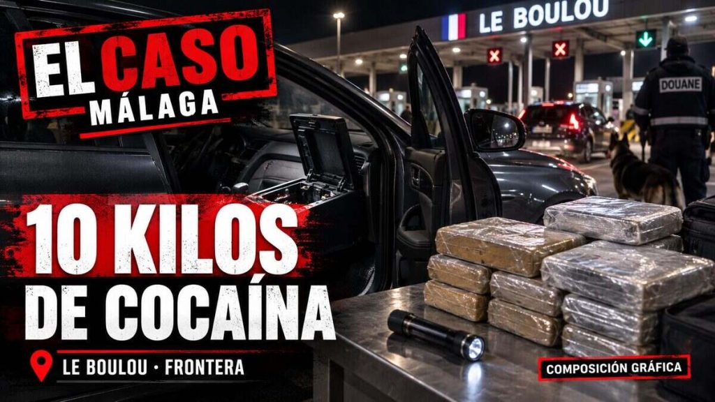 Portada ECM sobre diez kilos de cocaína ocultos en un coche en Le Boulou