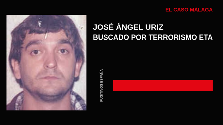 Portada de El Caso Málaga: José Ángel Uriz Zabaleta, buscado por terrorismo de ETA