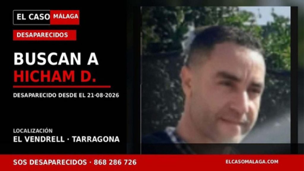 Portada editorial de El Caso Málaga sobre Hicham D., desaparecido en El Vendrell, Tarragona
