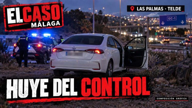Portada ECM sobre la persecución y detención de un conductor en Las Palmas