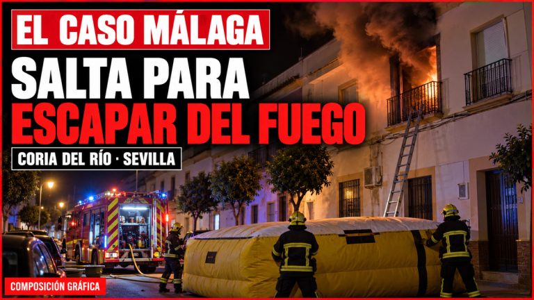 Portada ECM sobre el incendio de una vivienda en Coria del Río