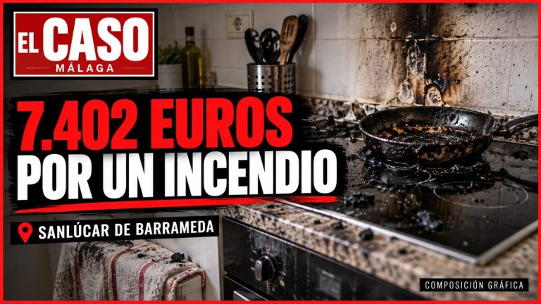 Portada EL CASO MÁLAGA sobre la condena por un incendio causado por una sartén en Sanlúcar
