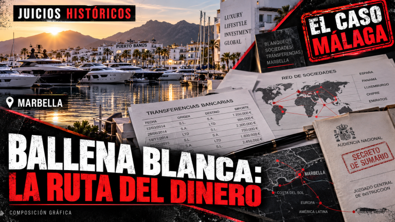 Portada editorial del Caso Ballena Blanca y la investigación del blanqueo en Marbella