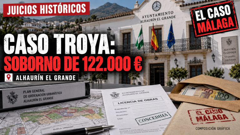 Portada editorial del Caso Troya y el soborno por una licencia en Alhaurín el Grande