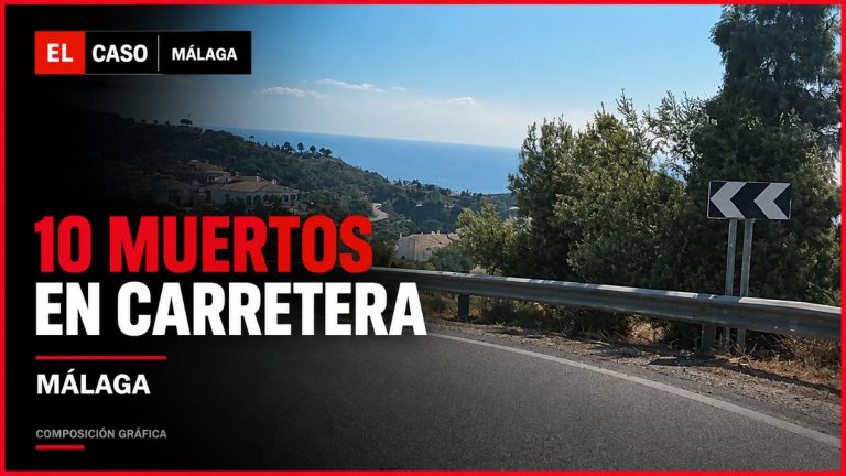 Portada editorial de El Caso Málaga sobre los diez fallecidos en las carreteras de Málaga durante el verano