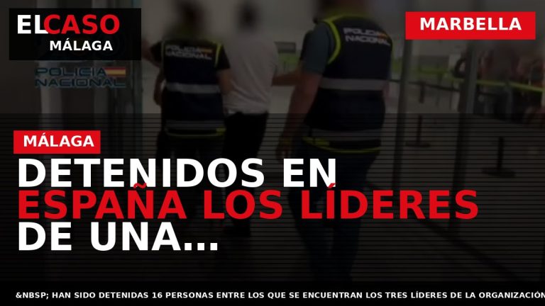 Portada El Caso Málaga: DETENIDOS EN ESPAÑA LOS LÍDERES DE UNA ORGANIZACIÓN CRIMINAL ALEMANA DEDICADA — MARBELLA