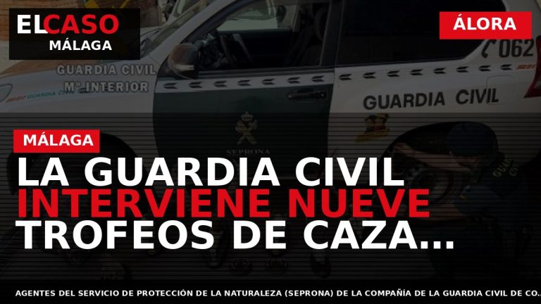 Portada El Caso Málaga: LA GUARDIA CIVIL INTERVIENE NUEVE TROFEOS DE CAZA MAYOR SIN DOCUMENTACIÓN — ÁLORA