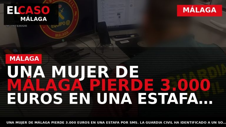 Portada El Caso Málaga: UNA MUJER DE MÁLAGA PIERDE 3.000 EUROS EN UNA ESTAFA POR — MÁLAGA