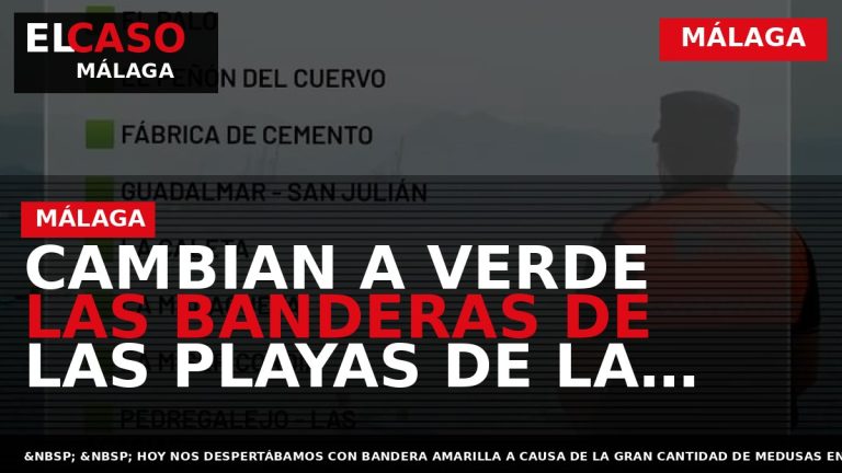 Portada El Caso Málaga: CAMBIAN A VERDE LAS BANDERAS DE LAS PLAYAS DE LA CAPITAL — MÁLAGA