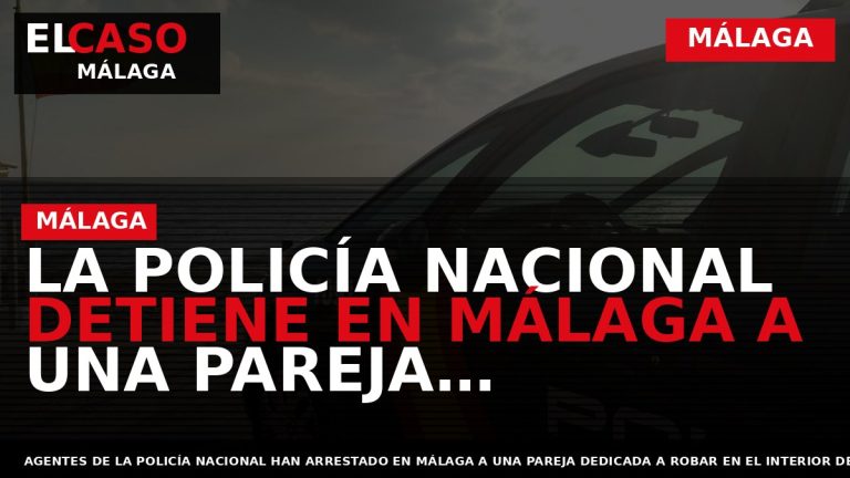 Portada El Caso Málaga: LA POLICÍA NACIONAL DETIENE EN MÁLAGA A UNA PAREJA DEDICADA A — MÁLAGA