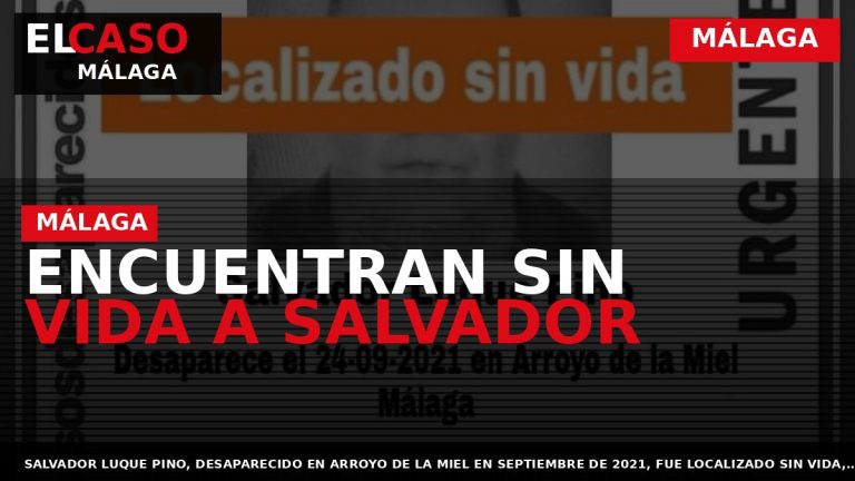 Portada El Caso Málaga: ENCUENTRAN SIN VIDA A SALVADOR — MÁLAGA