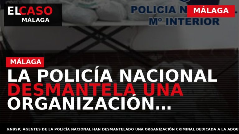 Portada El Caso Málaga: LA POLICÍA NACIONAL DESMANTELA UNA ORGANIZACIÓN CRIMINAL DEDICADA AL CULTIVO INTENSIVO — MÁLAGA