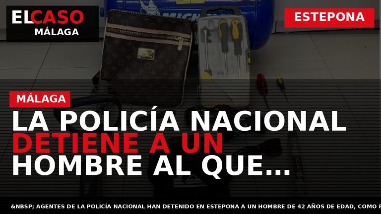 Portada El Caso Málaga: LA POLICÍA NACIONAL DETIENE A UN HOMBRE AL QUE IMPUTAN CINCO — ESTEPONA