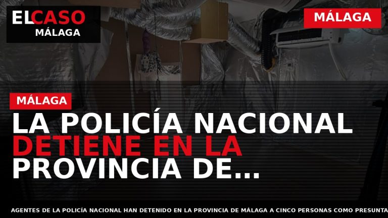 Portada El Caso Málaga: LA POLICÍA NACIONAL DETIENE EN LA PROVINCIA DE MÁLAGA A CINCO — MÁLAGA