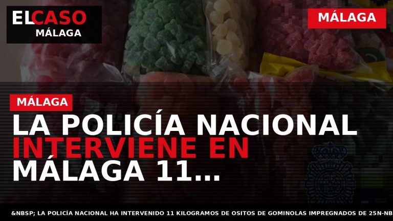 Portada El Caso Málaga: LA POLICÍA NACIONAL INTERVIENE EN MÁLAGA 11 KILOGRAMOS DE OSITOS DE — MÁLAGA