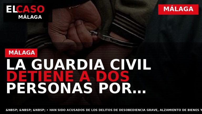 Portada El Caso Málaga: LA GUARDIA CIVIL DETIENE A DOS PERSONAS POR VENDER VEHÍCULOS DE — MÁLAGA