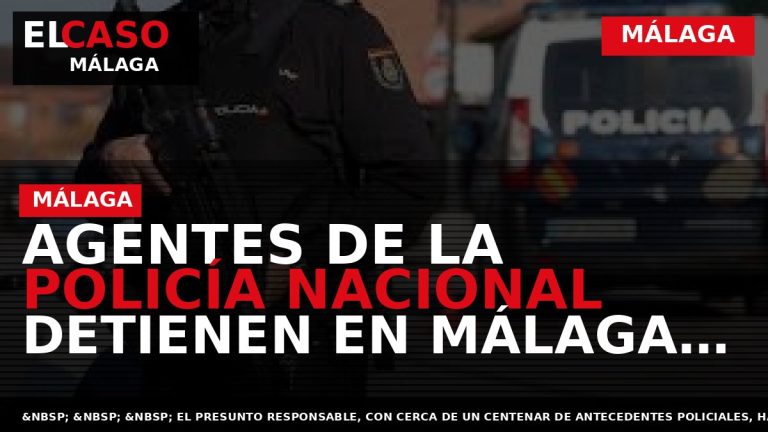 Portada El Caso Málaga: AGENTES DE LA POLICÍA NACIONAL DETIENEN EN MÁLAGA AL ASALTANTE DE — MÁLAGA