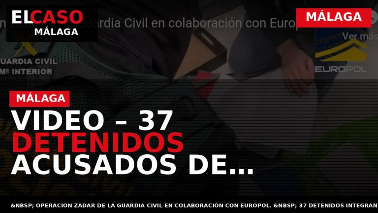Portada El Caso Málaga: VIDEO – 37 DETENIDOS ACUSADOS DE TRAFICAR CON MARIHUANA POR EUROPA — MÁLAGA