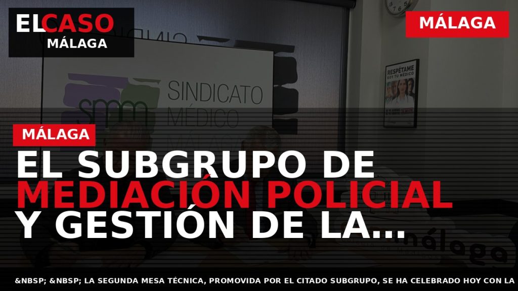Portada El Caso Málaga: EL SUBGRUPO DE MEDIACIÓN POLICIAL Y GESTIÓN DE LA DIVERSIDAD DE — MÁLAGA
