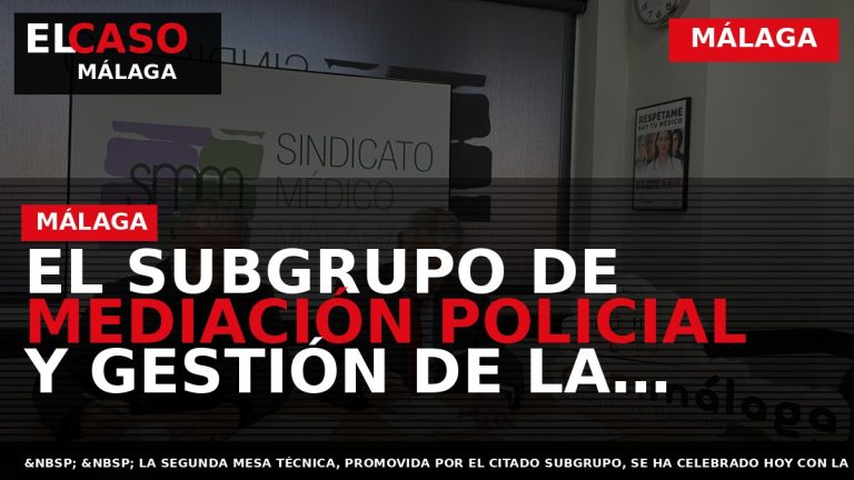 Portada El Caso Málaga: EL SUBGRUPO DE MEDIACIÓN POLICIAL Y GESTIÓN DE LA DIVERSIDAD DE — MÁLAGA