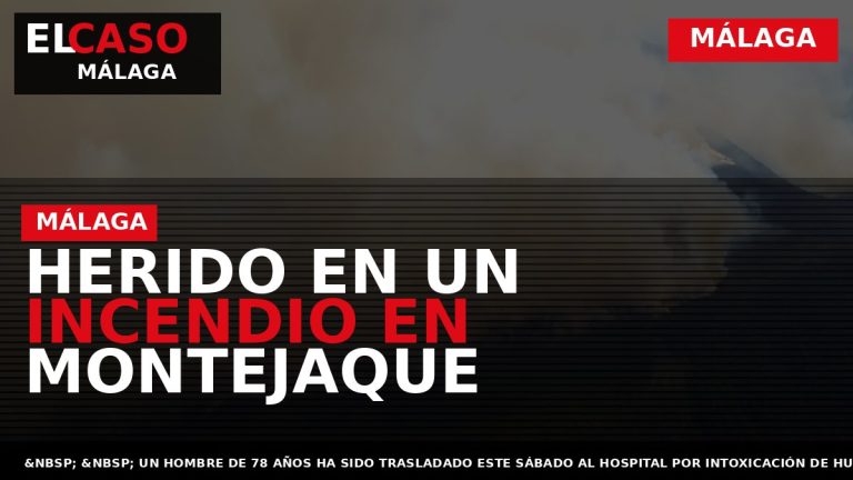Portada El Caso Málaga: HERIDO EN UN INCENDIO EN MONTEJAQUE — MÁLAGA