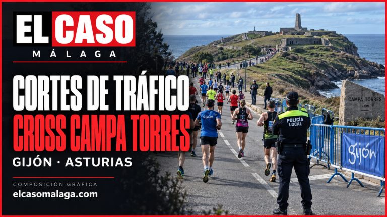 Portada editorial de El Caso Málaga sobre los cortes de tráfico por la Cross Campa Torres en Gijón