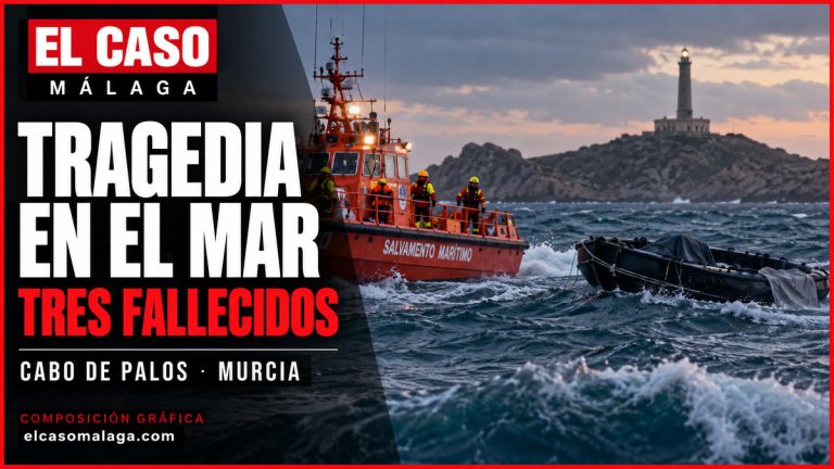Portada editorial de El Caso Málaga sobre tres fallecidos en una embarcación frente a Cabo de Palos