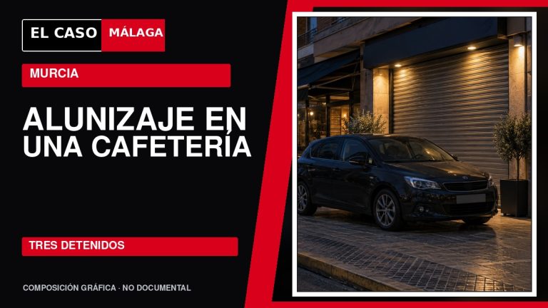 Portada de El Caso Málaga sobre tres detenidos por intentar un alunizaje en una cafetería de Murcia