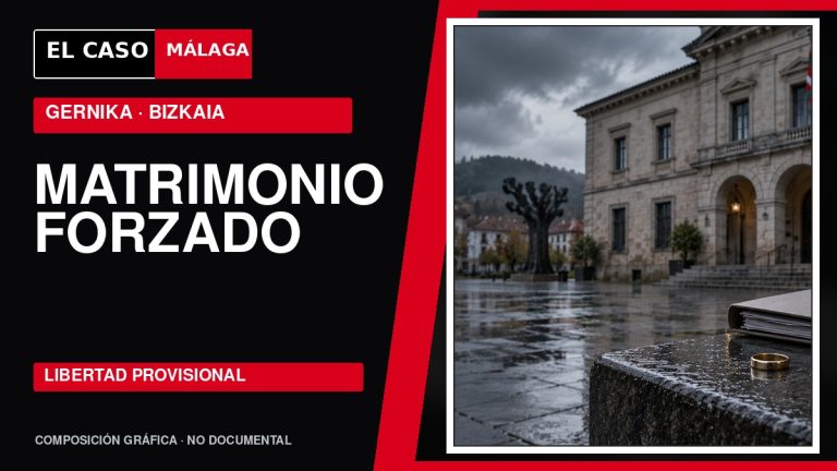 Portada de El Caso Málaga sobre la investigación de un matrimonio forzado en Gernika, Bizkaia