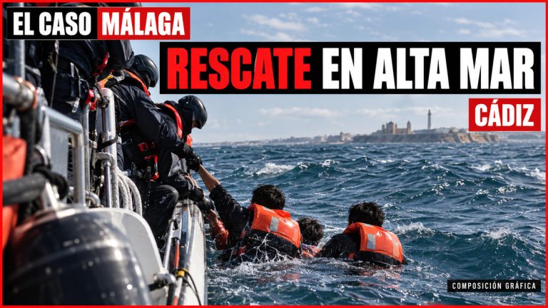 Portada ECM sobre el rescate de tres jóvenes a la deriva frente a Cádiz