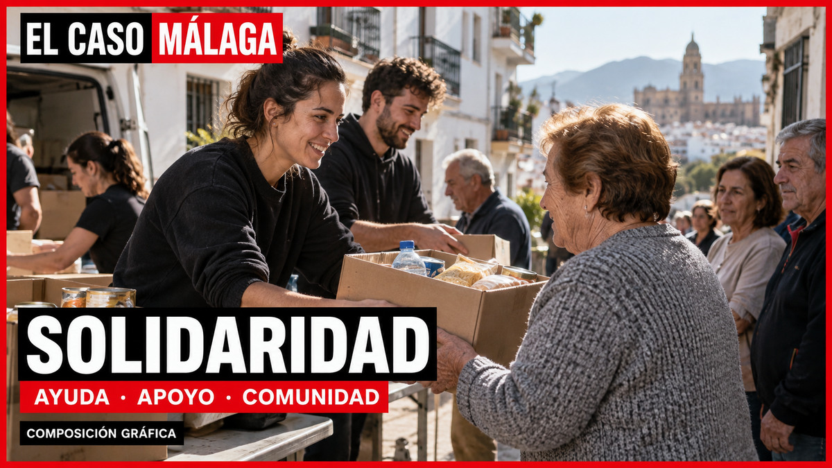 Portada de la sección Solidaridad de El Caso Málaga