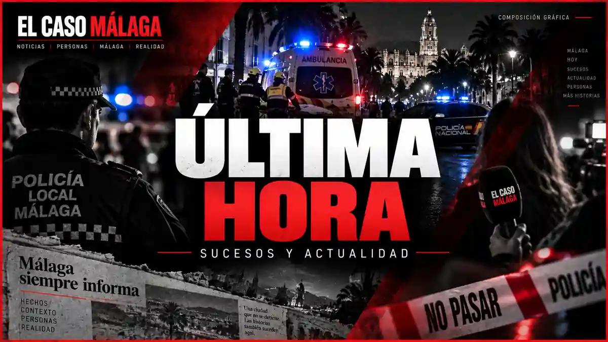 Portada de la sección Última Hora de El Caso Málaga