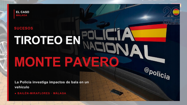 Portada de El Caso Málaga sobre la investigación de un tiroteo en Monte Pavero, Málaga