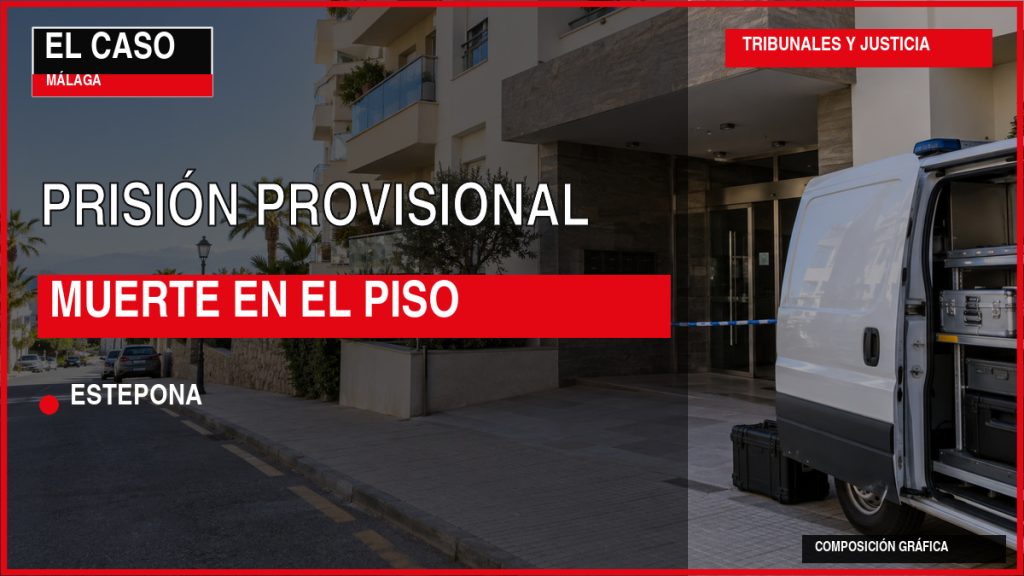 Portada editorial de El Caso Málaga: PRISIÓN PROVISIONAL / MUERTE EN EL PISO — ESTEPONA