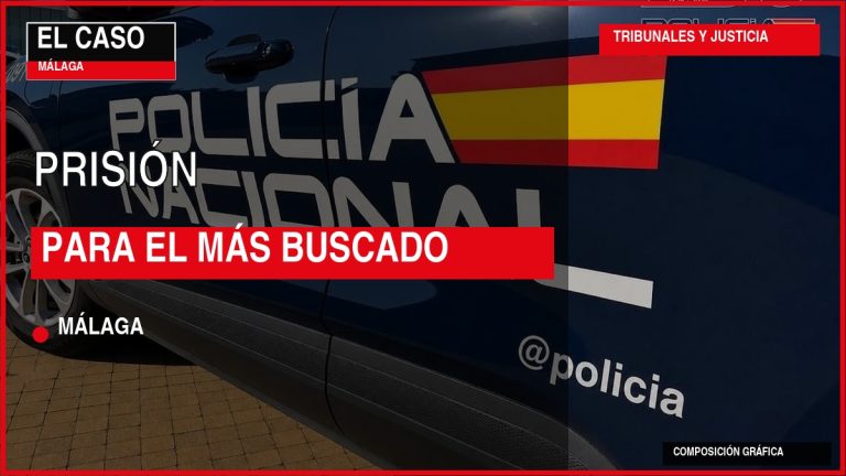 Portada editorial de El Caso Málaga: PRISIÓN / PARA EL MÁS BUSCADO — MÁLAGA
