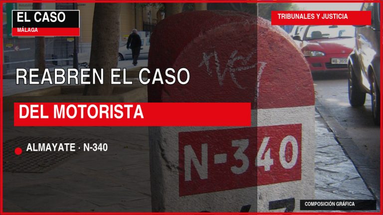 Portada editorial de El Caso Málaga: REABREN EL CASO / DEL MOTORISTA — ALMAYATE · N-340