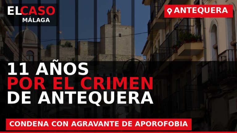 Portada de El Caso Málaga sobre Once años de prisión por matar a golpes a un hombre sin hogar en una plaza de Antequera con agravante de aporofobia