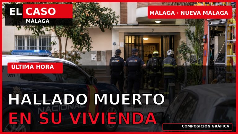 Portada editorial de El Caso Málaga: hallado muerto un hombre en su vivienda de Nueva Málaga