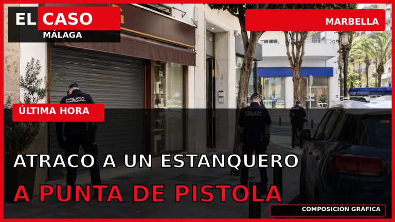 Portada editorial de El Caso Málaga: atraco a punta de pistola a un estanquero en Marbella