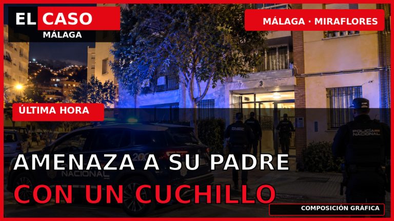 Portada editorial de El Caso Málaga: amenaza a su padre con un cuchillo en Miraflores de los Ángeles