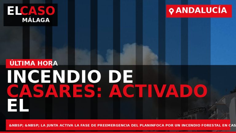 Portada El Caso Málaga: INCENDIO DE CASARES: ACTIVADO EL PLAN INFOCA — CASARES