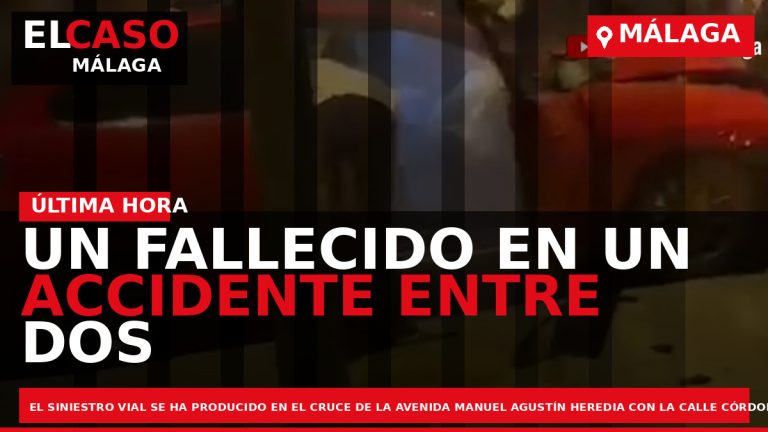 Portada El Caso Málaga: UN FALLECIDO EN UN ACCIDENTE ENTRE DOS MOTOS Y UN COCHE — MÁLAGA