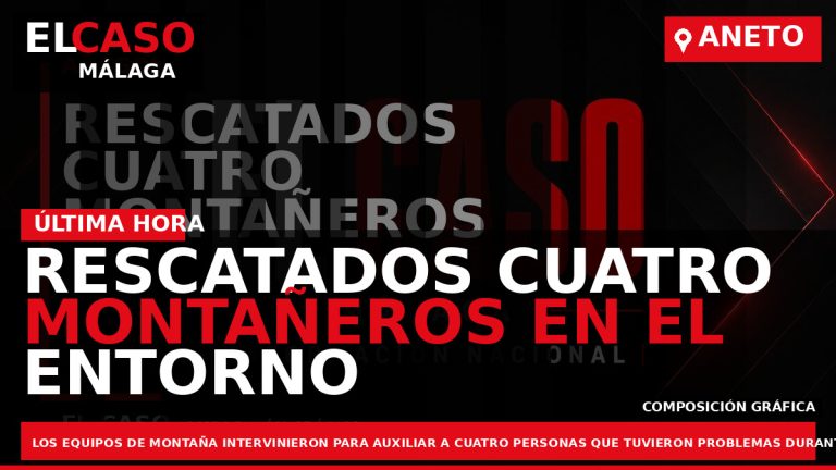 Portada El Caso Málaga: RESCATADOS CUATRO MONTAÑEROS EN EL ENTORNO DEL ANETO — ARAGÓN