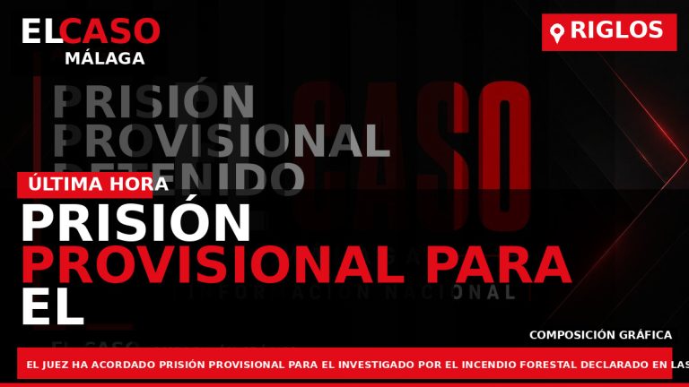 Portada El Caso Málaga: PRISIÓN PROVISIONAL PARA EL DETENIDO POR EL INCENDIO DE LAS PEÑAS — ARAGÓN