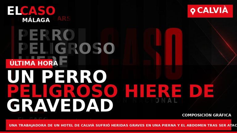 Portada El Caso Málaga: UN PERRO PELIGROSO HIERE DE GRAVEDAD A UNA TRABAJADORA DE HOTEL — ILLES BALEARS