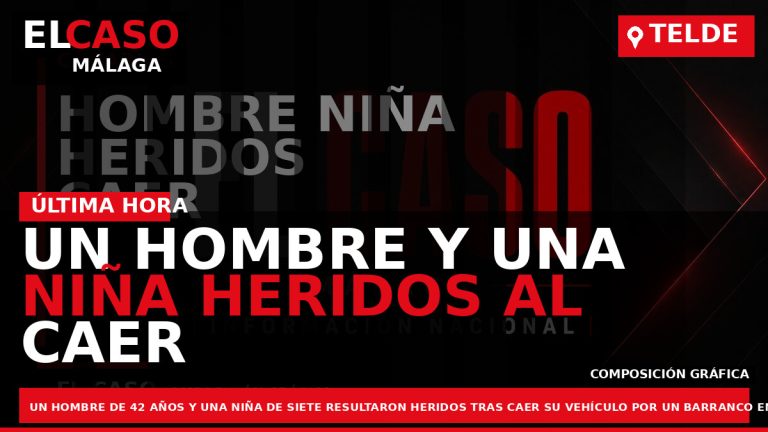 Portada El Caso Málaga: UN HOMBRE Y UNA NIÑA HERIDOS AL CAER EN COCHE POR — CANARIAS